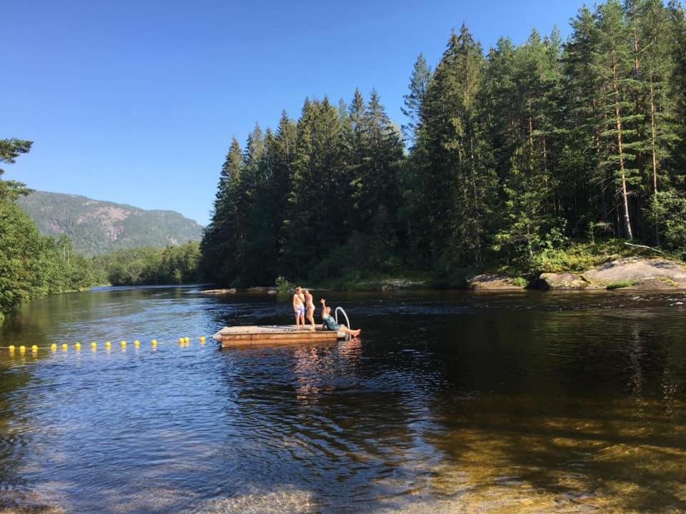 Hegna Camping Seljord Bagian luar foto