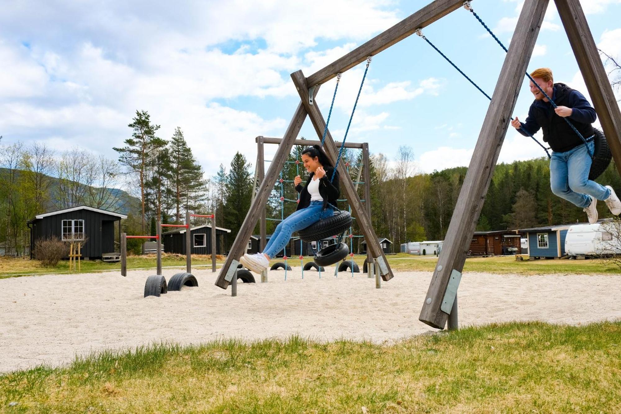 Hegna Camping Seljord Bagian luar foto
